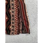 R & M Richards VTG Karen Kwong Blouse Women 10 Tunic Slits Gold Buttons Aztec Southwestern Boho Photo 5