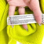 ZARA Ruffle Tunic Sweater M/L Green Photo 8