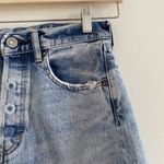 Moussy Vintage Blue Distressed Denim Jean Shorts Size 24 Photo 4