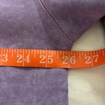 Pearl Brunch Graphic Embroidered Pullover Sweatshirt in lavender Purple Size XL Photo 7