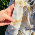 All Saints watercolor mid-high waist satin shorts Photo 3