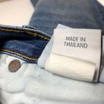 Boyish Womens Tommy High Rise Straight Denim Jeans Greed Blue Button Fly Size 25 Photo 7