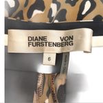 Diane Von Furstenberg  Leopard Print Trousers Size 6 Photo 7