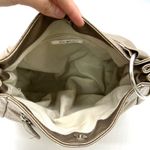 Nine West Nine West Shoulder Bag Handbag Bronze Gold Metallic Faux Leather Glam Classic Photo 10