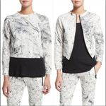 Koral  Activewear Equate Ink Marble Zip Sweatshirt Photo 4