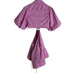 Jonathan Simkhai Aulora Pink Cut Out Short Sleeve A Photo 12