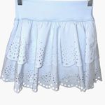 Offline by Aerie Eyelet Tiered Athletic Skort Light Blue Small EUC Photo 2