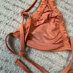 Somerfield swim Triangle Bikini Top NWOT Orange Photo 1