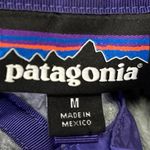 Patagonia Gray Purple Re-Tool Snap Outdoor Hiking Pullover Sweater Top Size M Photo 4