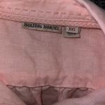 Anthropologie ✨ Holding Horses Linen Top Peplum Pink✨ Photo 6