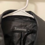NWOT |‎ Tanming women’s PU leather jacket — XL Black Photo 1