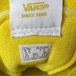 Vans Floral Yellow and Orange Sneakers UNISEX MEN 5.5 WOMEN 7 Photo 8