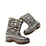 Totes Women's Puffer Boots Size 9M Black Faux Fur Lining Side Zipper & Buckles D Photo 5