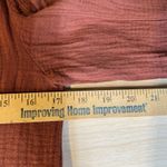 Buckle BKE Womens LS Button Tunic Shirt S Aztec Western Fringe Boho Festival Hippie Photo 7