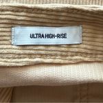Hollister Khaki Tan Corduroy Ultra High Rise Front Zip Mini Skirt Size 9 Y2K Photo 3