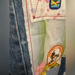 Free People NWT Riley Vintage Quilter's Friend Jeans - patchwork quilt blue - 30 Photo 11