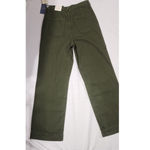 universal thread high rise wide leg size 4 waist 28 length 42 Green Photo 6