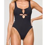 l*space NWT L* Bondi One Piece Swimsuit in Black‎ Sz Medium $180 Photo 5