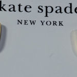 Kate Spade  New York Everyday Spade Stud Earrings – KS Green – NWT Photo 0