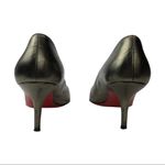Christian Louboutin Metallic Stiletto Heels Pumps Size 6.5 Photo 11
