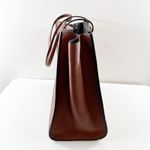 Banana Republic Large Leather Rectangle Structured Tote Bag Brown Photo 1