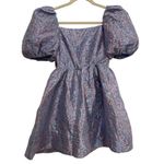 NWT BUDDYLOVE Spotted Cheetah Asher Mini Dress blue pink XS Photo 3