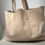 Everlane Pinkish Tan Leather Day In Market Tote Large Purse Handbag Bag Photo 2