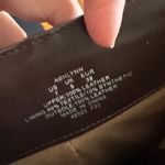 Ralph Lauren Lauren  Croc-Embossed Over the Knee Boots in Dark Brown Photo 4