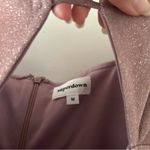 Revolve Superdown Grabriella Cut Out Pink Sparkle Mini Dress Size M Photo 4