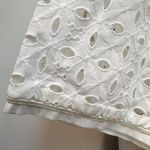 Carbon38 Eyelet Crochet White Kimono Duster Robe Cardigan Belted Size XS NWT Photo 7