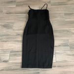 Dynamite  asymmetric dress with back detail in jet black Photo 5