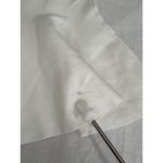 AQUA ‎ White Peplum Top Sleeveless Knit Tank Flared Hem Modern Size M Photo 5