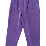 SheIn NWT! Bizwear Women’s Pleated Dress Pants in Purple - Size 6/M Photo 0