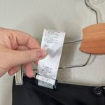 Giorgio Armani Womens Black Pleated Silk Knee Length Skirt Size 40 It Photo 3