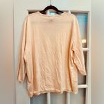 Ralph Lauren LRL Blush Pink Silk Lace Lightweight Sweater Plus Size 3X NWT Photo 3