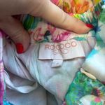 ROCOCO SAND tiered‎ floral mini skirt size small Pink Photo 2