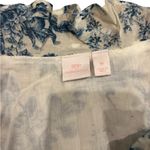 Love Shack Fancy Gap X Blue White Floral Ruffle Trim Smocked Mini Dress M NWOT Photo 1