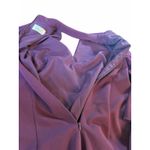 Eliza J  Women's Bell Sleeve V-Neck Cut Out Shift Eggplant Dress Photo 9