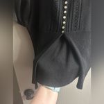 Vintage Cardigan Top Black Size L Photo 2