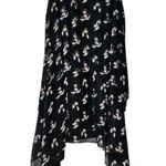 Opening Ceremony NEW Open Ceremony Women’s Gesture Burnout Handkerchief Dress size 4 Black Photo 0