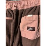 Bearded Goat Womens Sierra Brown Plum Fleece Sweatpants Joggers Sz Small Purple Photo 2