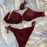 H&M Burgundy Bikini  Photo 0