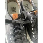 Frye  Gia Low Lace Leather Sneakers Black Size 8M  Casual Photo 11