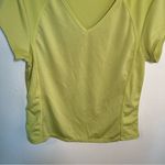 Avia  Athletic T-Shirt V-Neck Lime Green Photo 2