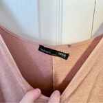 ZARA  Nude slinky metallic maxi dress LARGE Photo 3