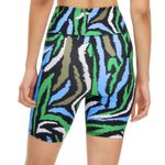 Diane Von Furstenberg NWT Disco Zebra Bike Shorts Photo 2