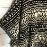 Red Dress Boutique Boutique Lime 'N Chili Black & Tan Oversized Knit Cardigan Sweater S Photo 6