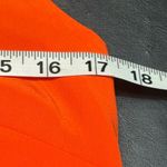 J.Crew  Vibrant Orange Sleeveless Silk Dress with knotted back size 6T Photo 10