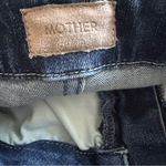 MOTHER The Major Zip Flood Wide Leg Jeans In Electric Souvenir Size 28 Blue Photo 6