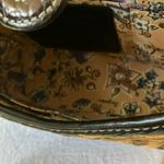 Brighton : Black/ Brown Wicker Shoulder Bag- Silver tone- Leather Trim- wear Photo 2